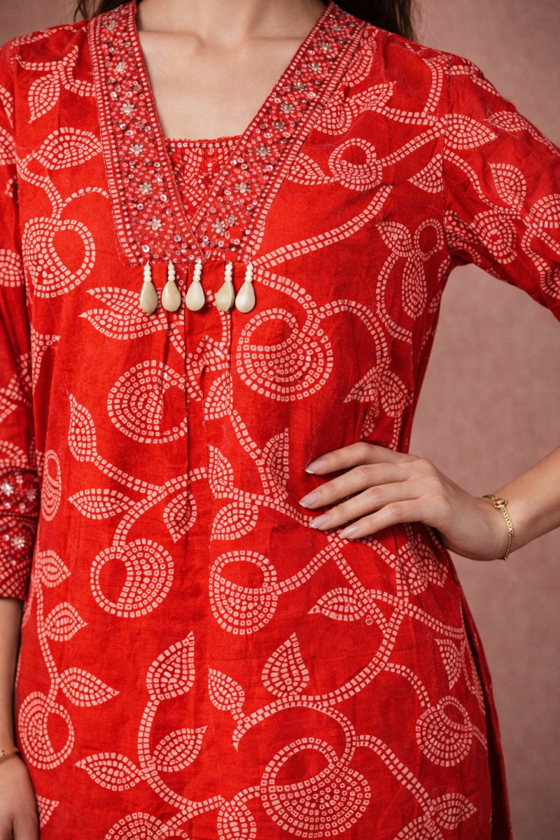 Timeless Printed Suit Set