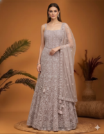 Elegant Baby Pink Designer Lehenga