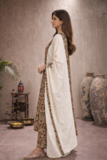 Elegant Black Kalamkari Print Cotton Suit Set