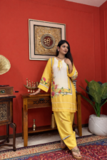 Sunlit bloom farshi salwar suit set