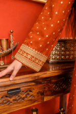 Royal elegant Anarkali suit set with dupatta