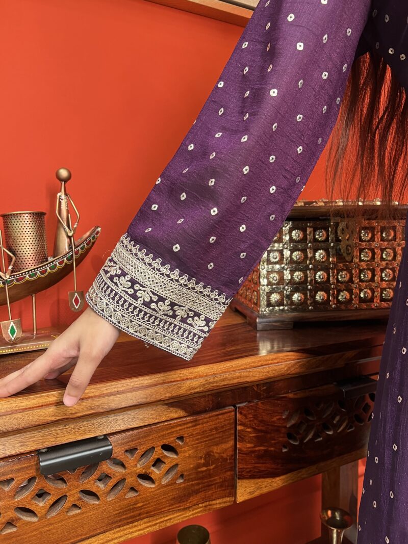 Royal elegant Anarkali suit set with dupatta