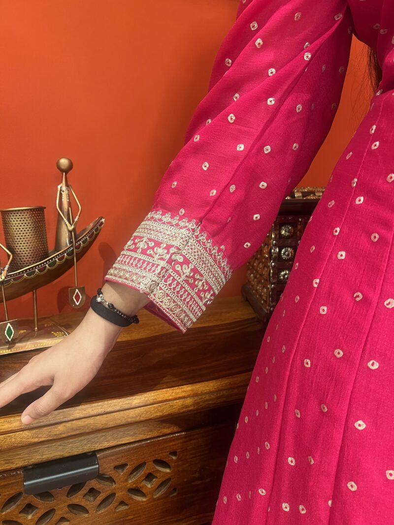 Royal elegant Anarkali suit set with dupatta