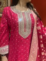 Royal elegant Anarkali suit set with dupatta