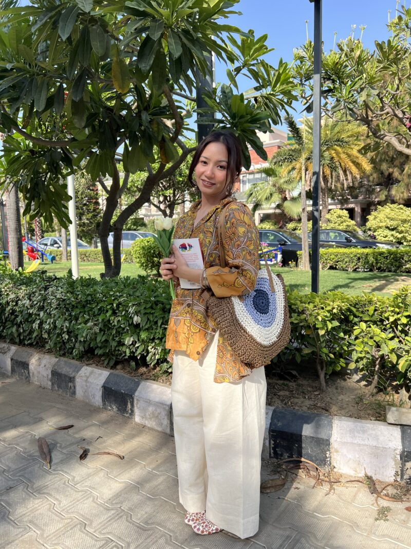 Desi chic floral co-ord set