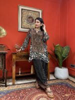 Royal black elegant suit set