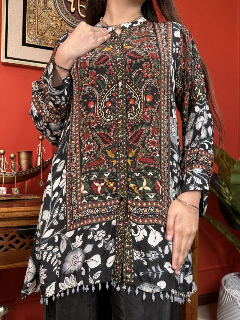 Royal black elegant suit set