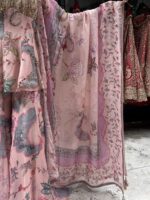 Blush bloom sharara set with dupatta