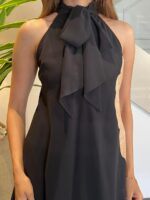 Midnight aura Indo-western set