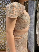 Champagne celestial drape fusion set