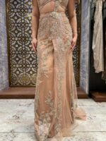 Champagne celestial drape fusion set