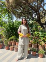 Grey elegant casual co-ord set