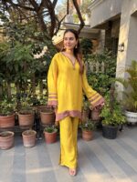Elegant ensemble sleek co-ord set