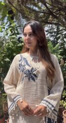 Trendy Jute co-ord set ensemble