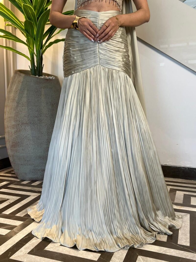 Celeste elegant fish cut ensemble