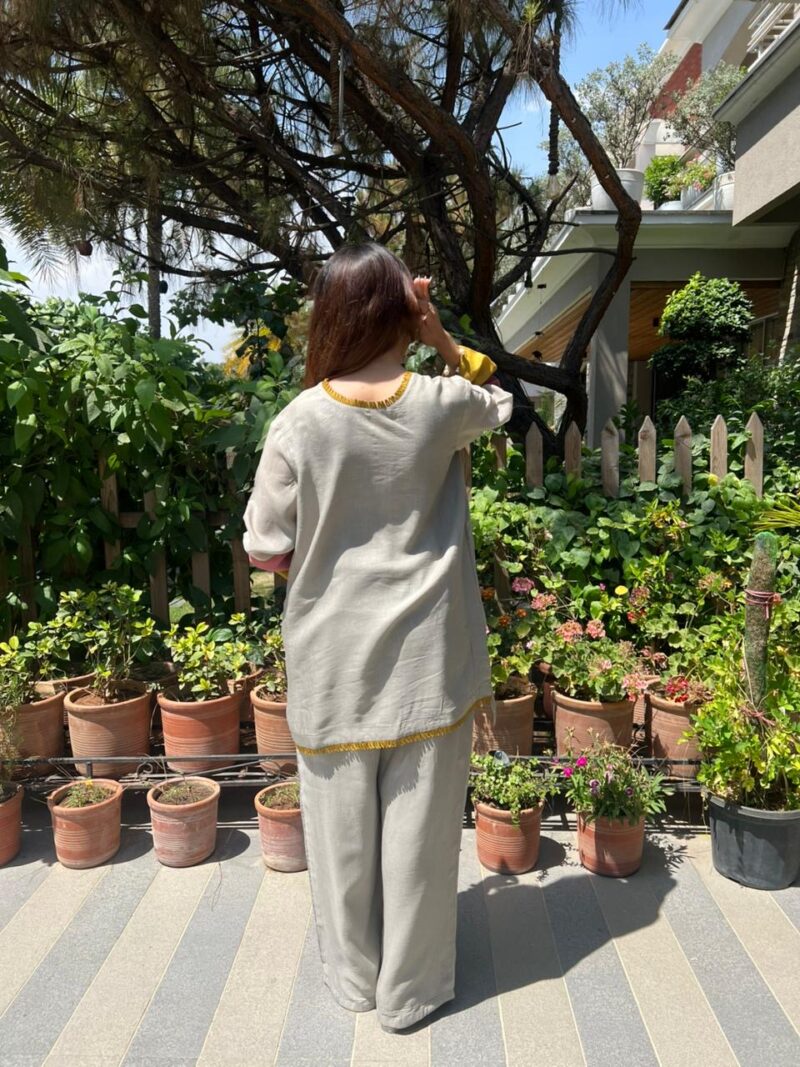 Grey elegant casual co-ord set