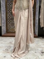 Pearl drape corset fusion set