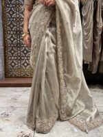 Champagne noor elegant saree